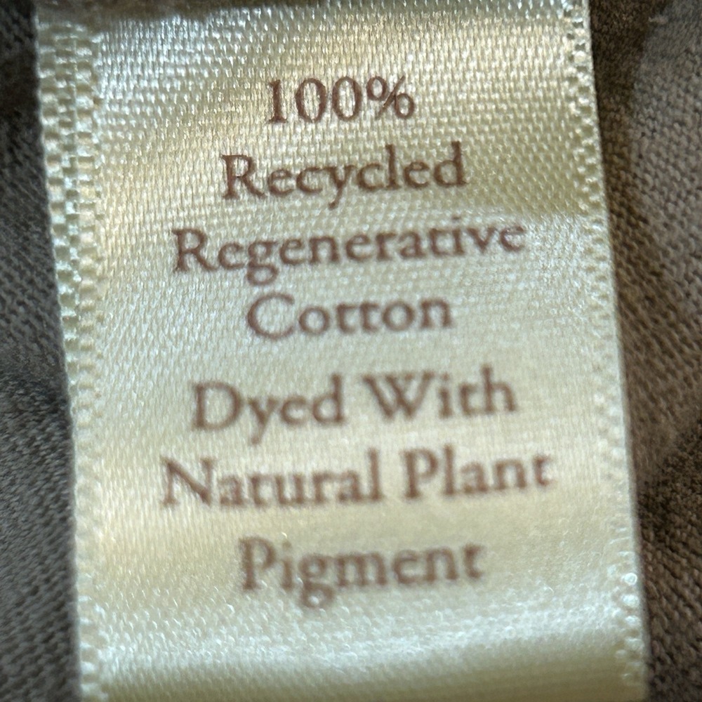 Christy Dawn Regenerative Cotton Short Sl T Shirt Top Large Minimalist Crewneck - Picture 9 of 10